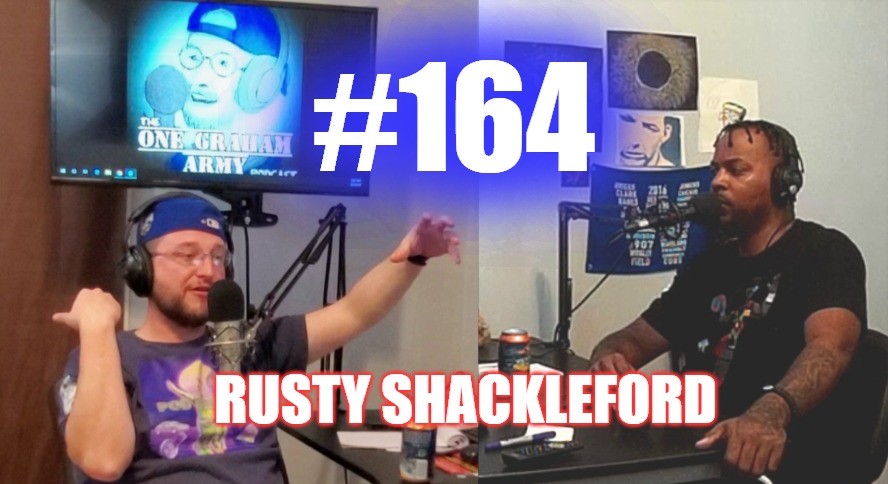 #164 – Rusty Shackleford episode artwork