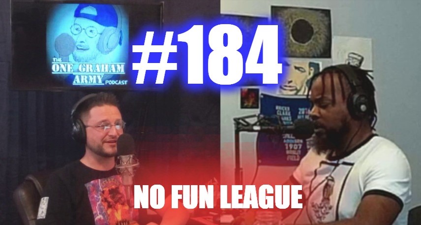 #184 – No Fun League episode artwork