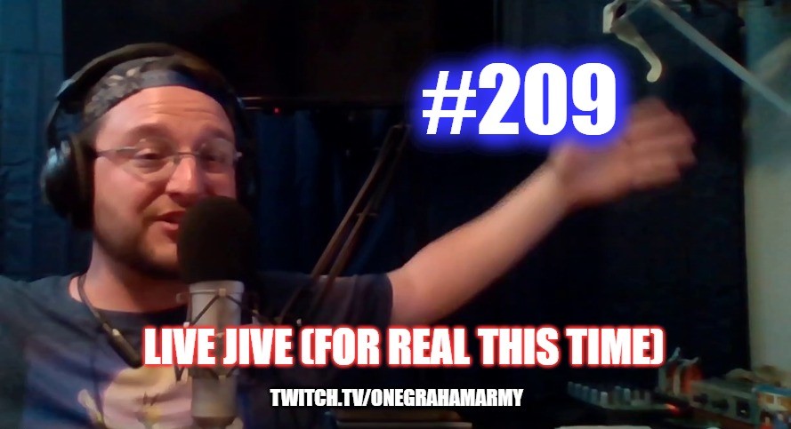 #209 – Live Jive (For Real This Time) episode artwork