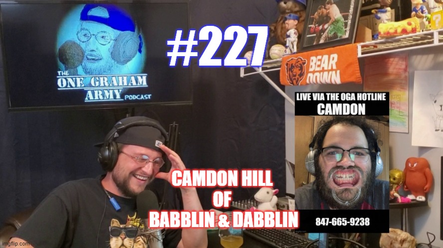 #227 – Camdon Hill of Babblin’ & Dabblin’ episode artwork