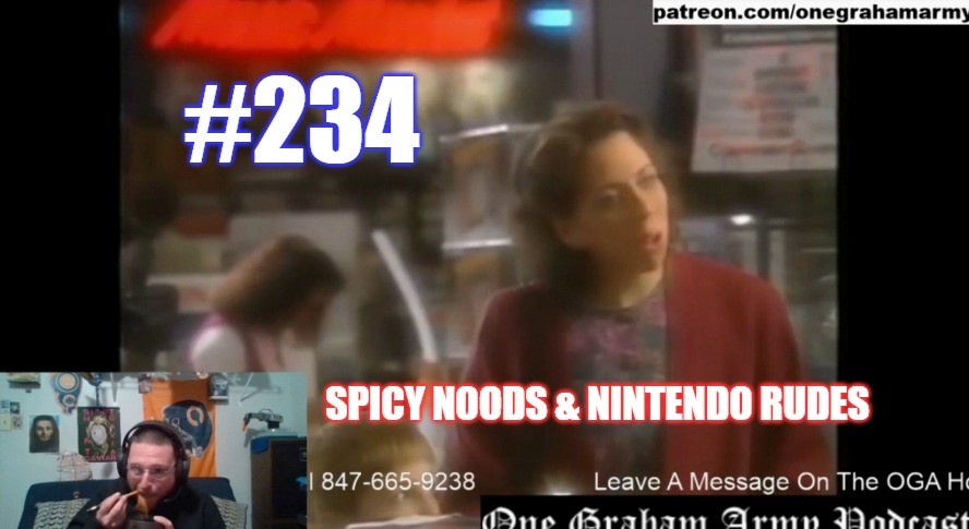 #234 – Spicy Noods and Nintendo Rudes episode artwork